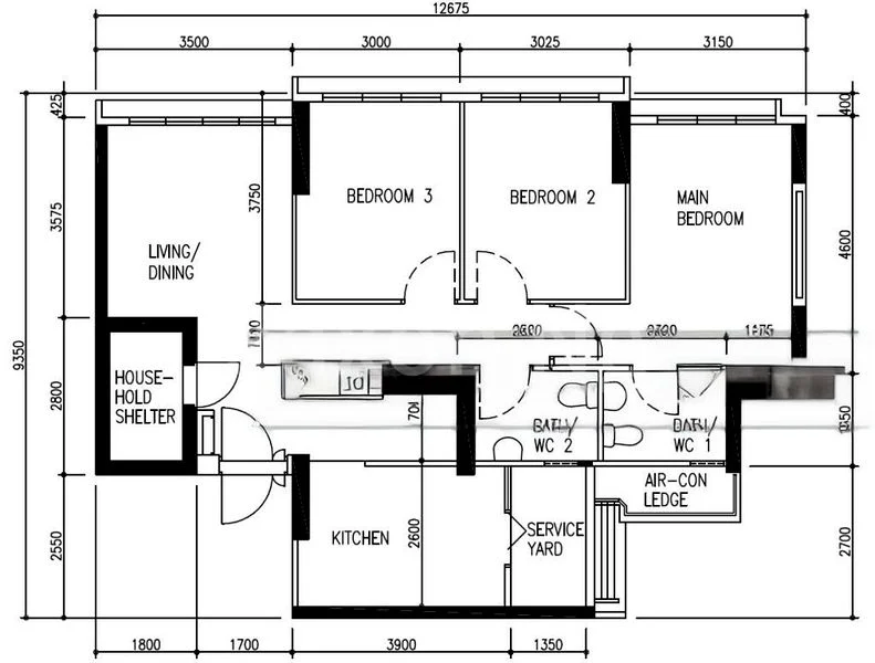 4 Room (4A) HDB for Rent in  785B Woodlands Rise - Image 8