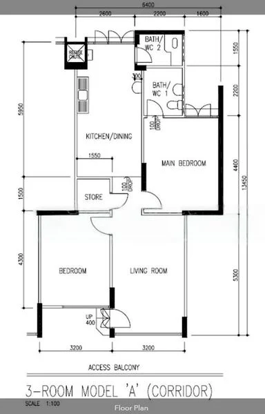Common Room (HDB) for Rent in  109 Tampines Street 11 - Image 4