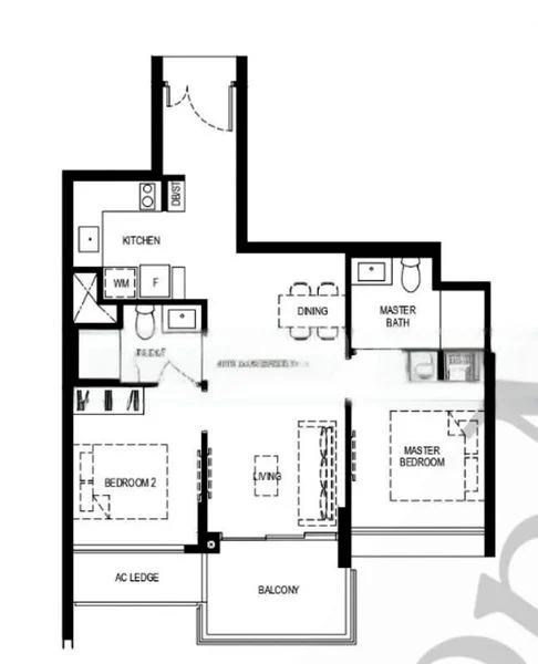 2 Bed Condo for Sale in Normanton Park - Image 8