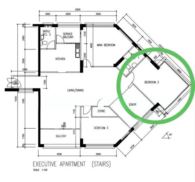 Common Room (HDB) for Rent in 163 Yung Ping Road - Image 6