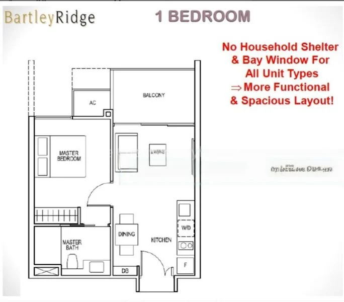 1 Bed Condo for Sale in  Bartley Ridge - Image 9