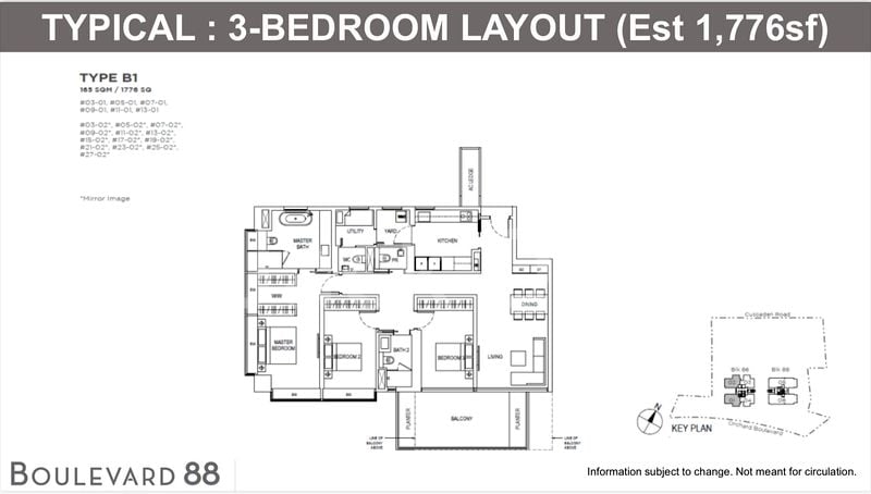 3 Bed Condo for Sale in Boulevard 88 - Image 15