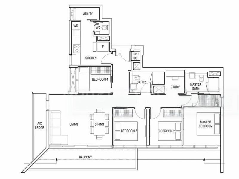 4 Bed Condo for Rent in  Amber Park - Image 17