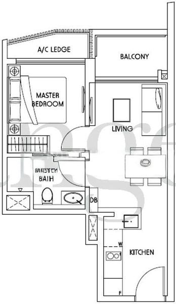 1 Bed Condo for Rent in  Sky Green - Image 6
