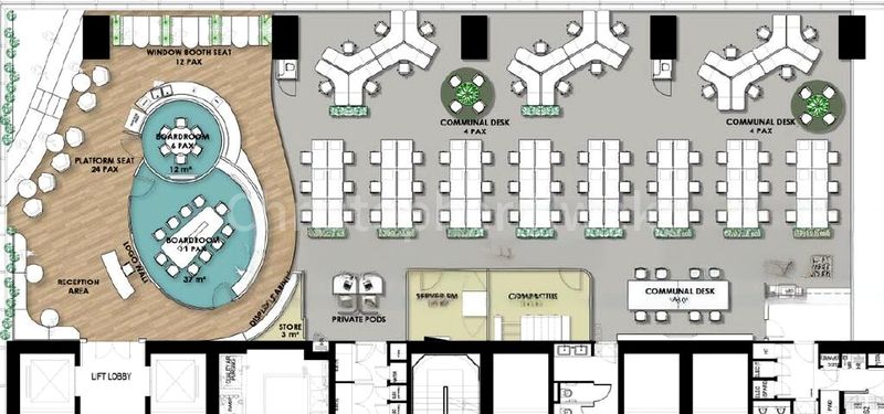 Office for Rent: Frasers Tower - Image 7