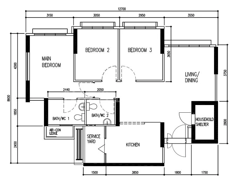 4 Room (4A) HDB for Sale in 996B Buangkok Crescent - Image 21