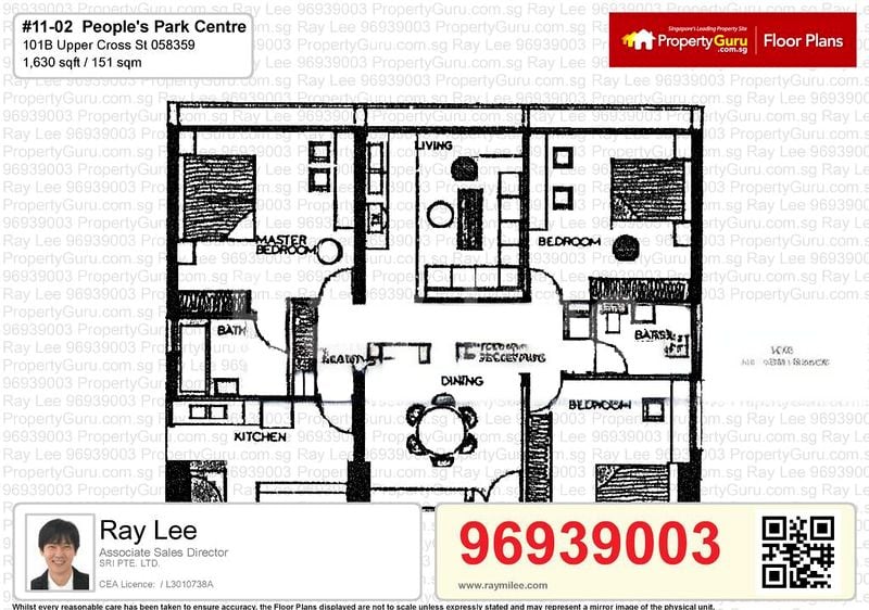 Master Room (Condo) for Rent in  People's Park Centre - Image 6