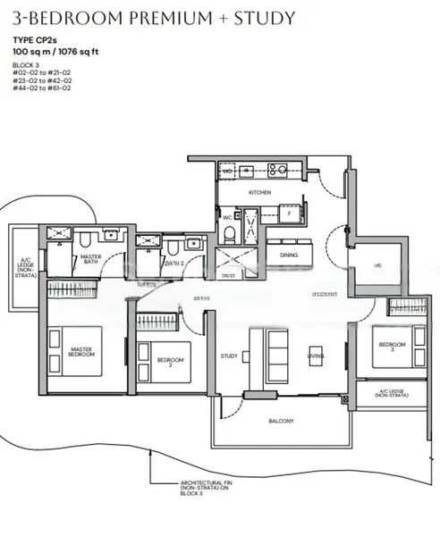 3 Bed Condo for Sale in  Zyon Grand - Image 17