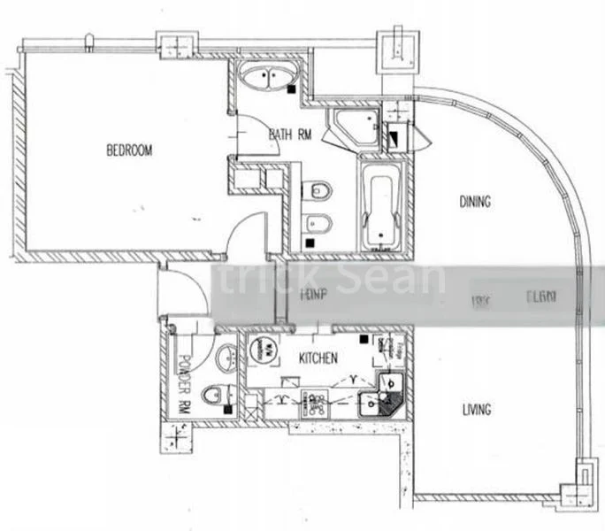 1 Bed Condo for Rent in  Riverside 48 - Image 9