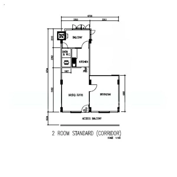 2 Room (2I) HDB for Sale in  32 New Market Road - Image 16
