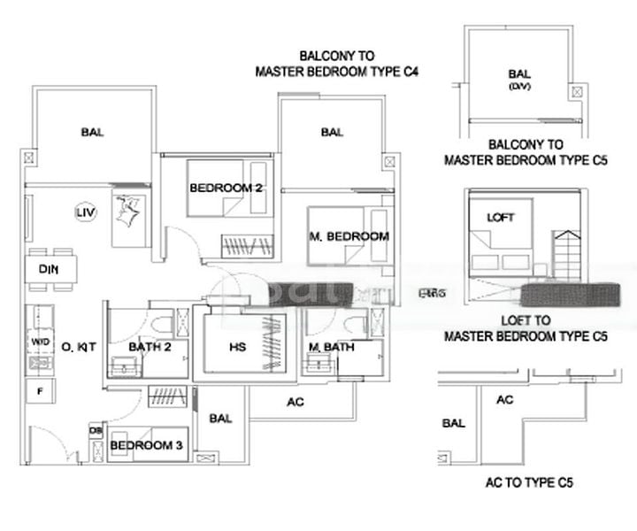 3 Bed Condo for Sale in  Uptown @ Farrer - Image 16