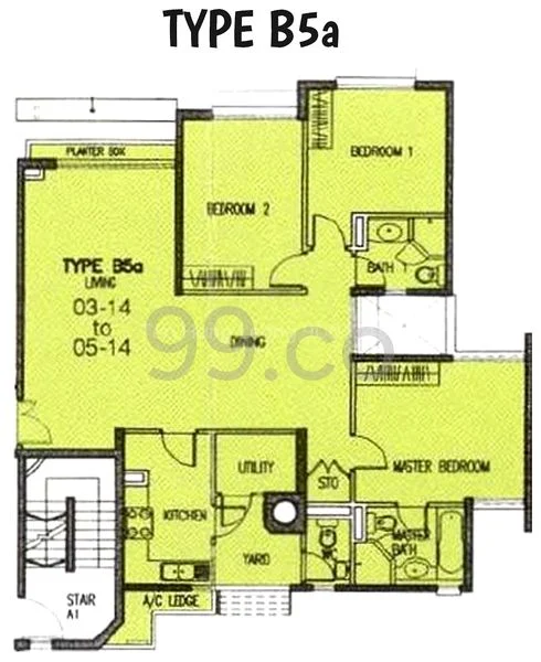 3 Bed Executive Condo for Sale in  The Floravale - Image 1