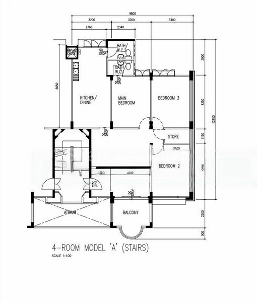 4 Room (4A) HDB for Sale in 24 Teban Gardens Road - Image 6