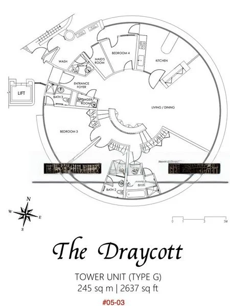 4 Bed Condo for Sale in  The Draycott - Image 18