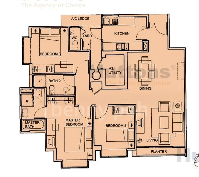 3 Bed Condo for Rent in  Amaranda Gardens - Image 9