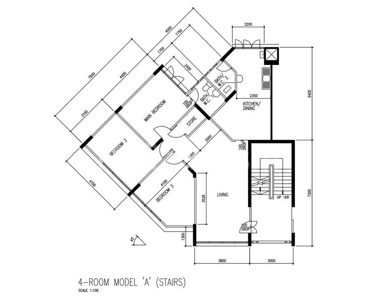 4 Room (4A) HDB for Sale in  441 Jurong West Avenue 1 - Image 14