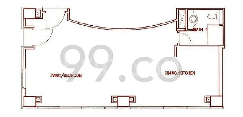 1 Bed Condo for Rent in  Orchard Scotts - Image 11