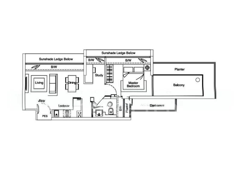 1 Bed Condo for Sale in  The Verve - Image 12