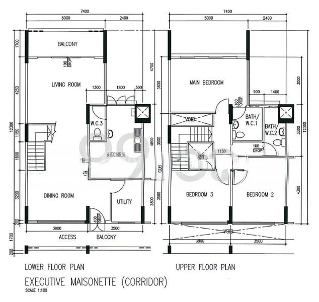 Maisonette HDB for Rent in  535 Bukit Batok Street 52 - Image 12