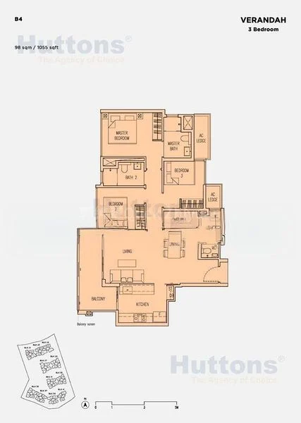3 Bed Executive Condo for Sale in  Parc Life - Image 10