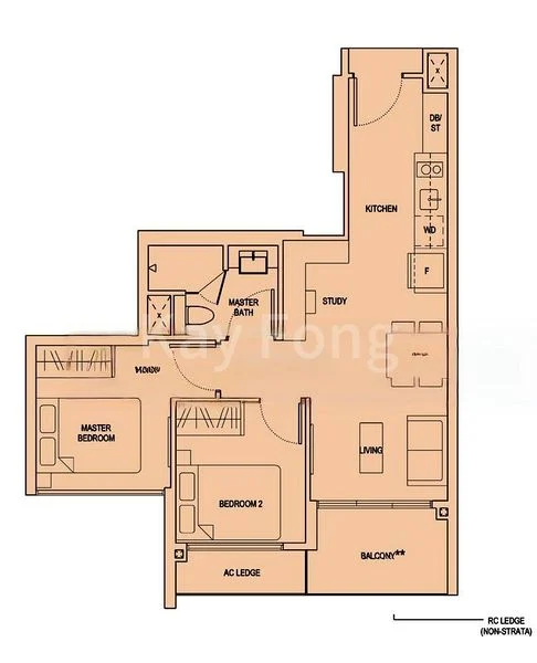 2 Bed Condo for Rent in  Affinity At Serangoon - Image 9
