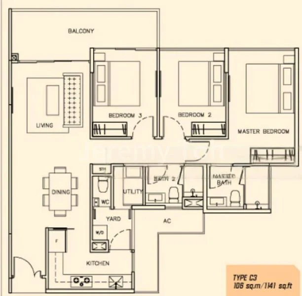 3 Bed Condo for Sale in Parc Olympia - Image 6