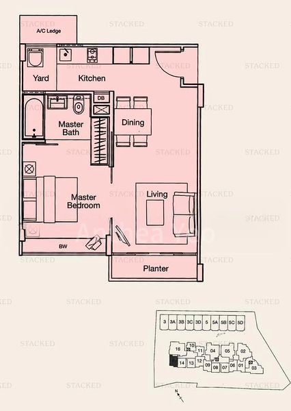 1 Bed Condo for Rent in  The Ford @ Holland - Image 8