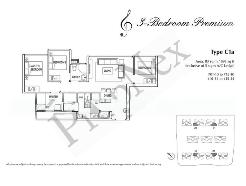 3 Bed Condo for Rent in  Symphony Suites - Image 5