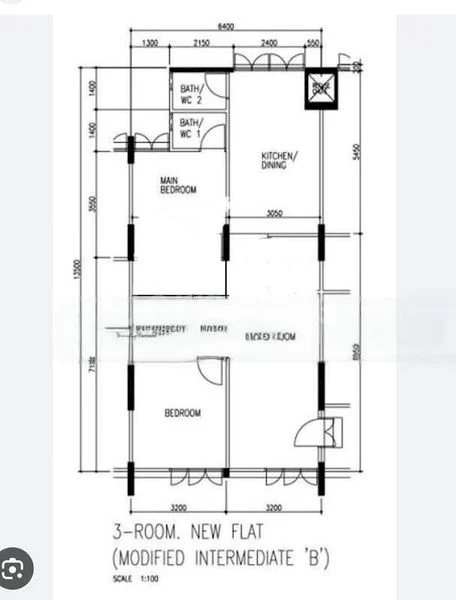 3 Room (3A) HDB for Sale in 429 Clementi Avenue 3 - Image 10