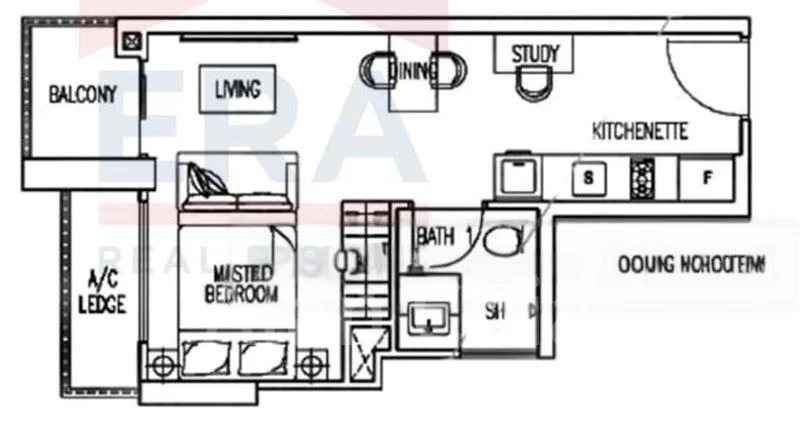 1 Bed Apartment (Condo) for Rent in  Prestige Heights - Image 7