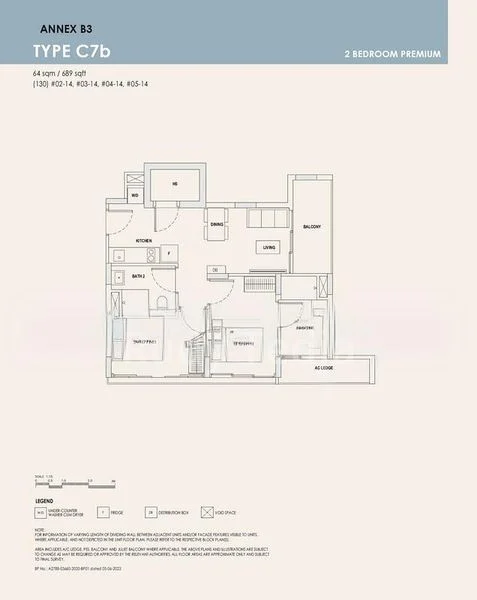 2 Bed Apartment (Condo) for Sale in  Sophia Road - Image 4