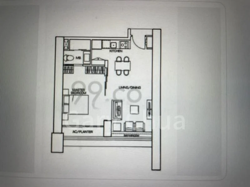 1 Bed Condo for Rent in  The Sail @ Marina Bay - Image 9