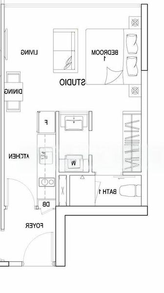 Studio Executive Condo for Rent in  The Rainforest - Image 5