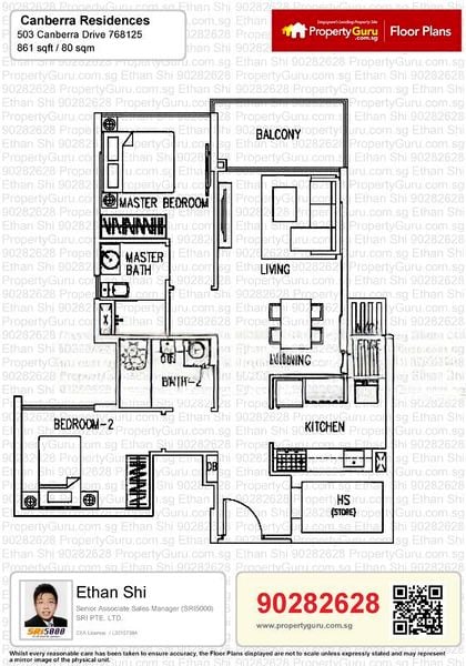 2 Bed Condo for Rent in  Canberra Residences - Image 7
