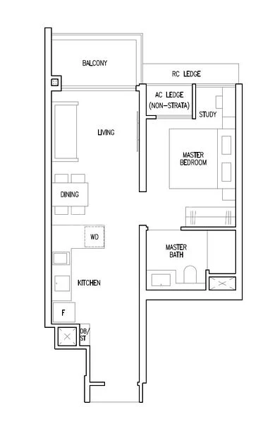 1 Bed Condo for Sale in Emerald of Katong - Image 15