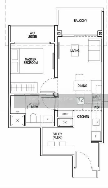 1 Bed Condo for Rent in  Irwell Hill Residences - Image 12