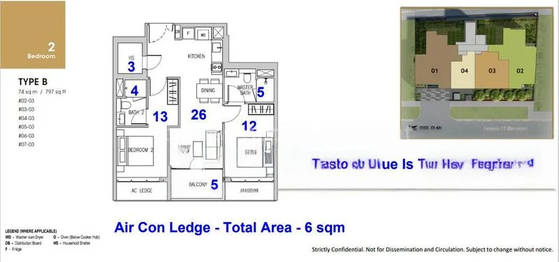 2 Bed Condo for Sale in Gems Ville - Image 5