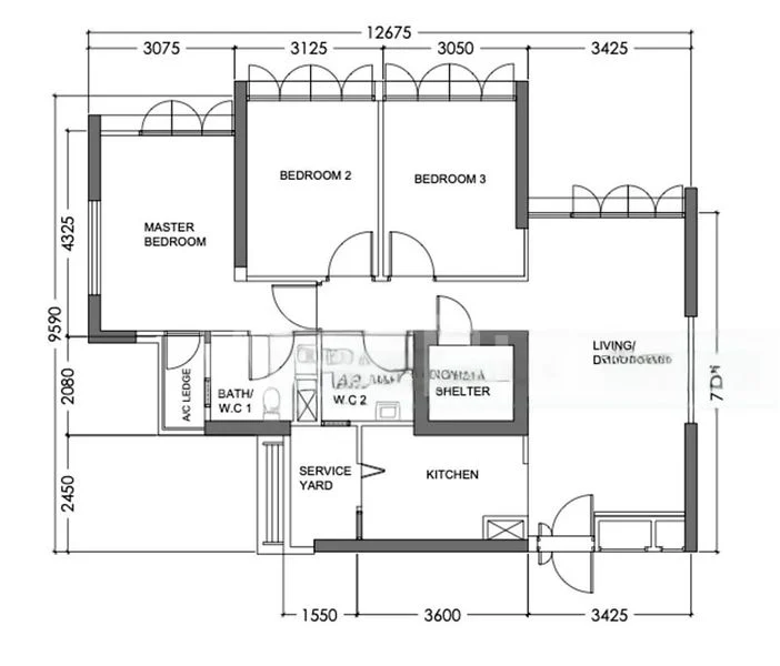 4 Room (4A) HDB for Sale in  27 Ghim Moh Link - Image 11