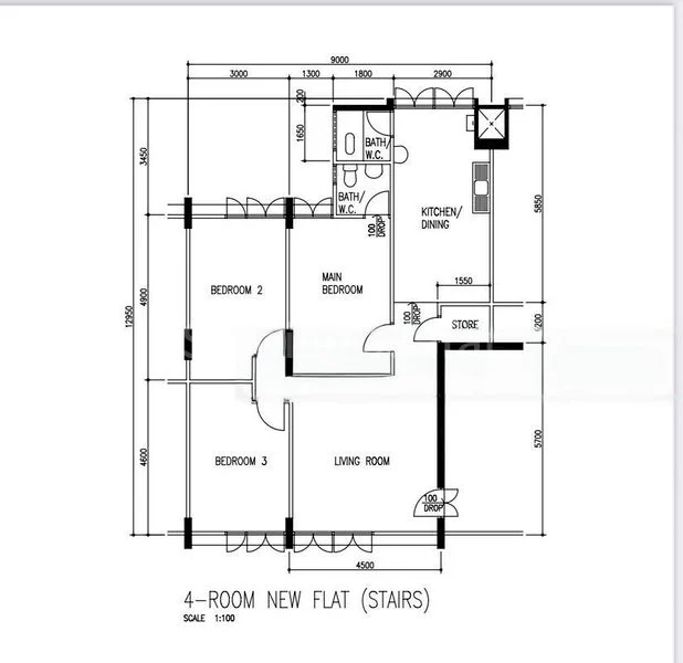 4 Room (4NG) HDB for Sale in  247 Tampines Street 21 - Image 16