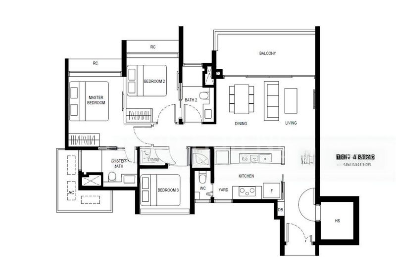 3 Bed Condo for Sale in  The Jovell - Image 19