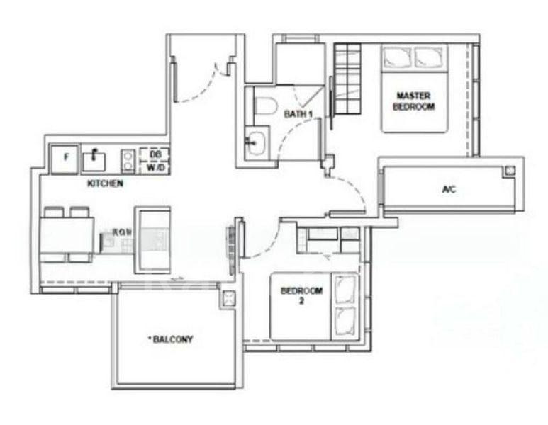 2 Bed Condo for Rent in  Fyve Derbyshire - Image 7