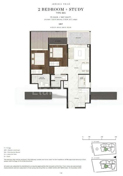 2 Bed Condo for Sale in  Jervois Privé - Image 10