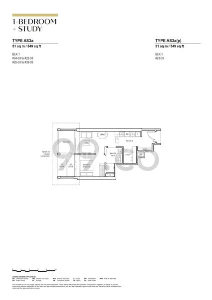 1+1 Bed Apartment (Condo) for Sale in  Canninghill Piers / Canninghill Square - Image 10