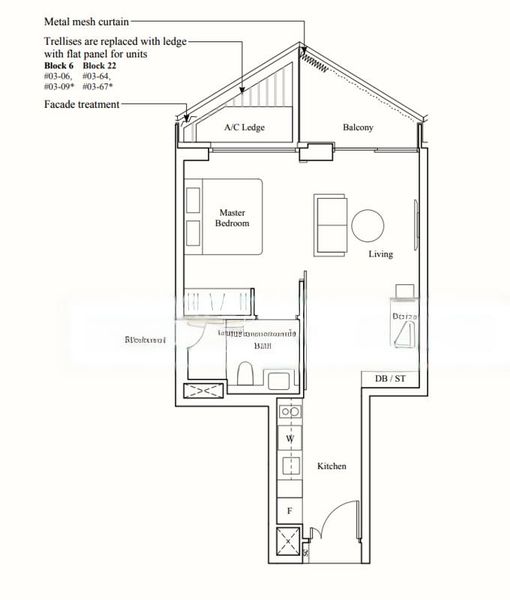 1 Bed Condo for Sale in  The Reef At King's Dock - Image 13