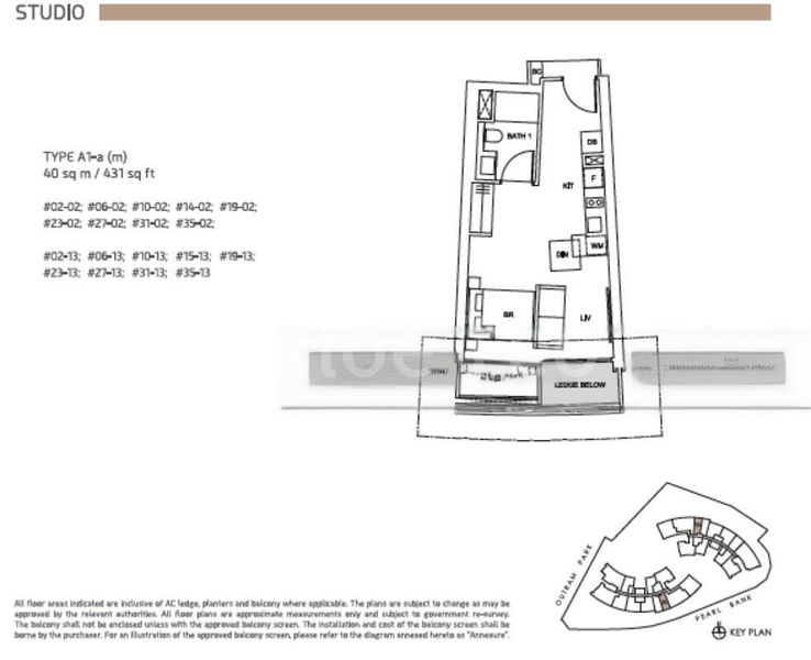 Studio Condo for Sale in  One Pearl Bank - Image 7