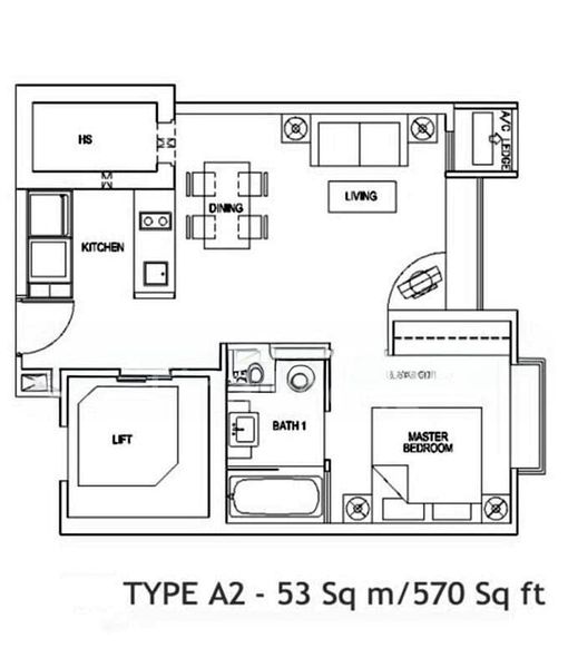 1 Bed Condo for Rent in  The Metz - Image 10