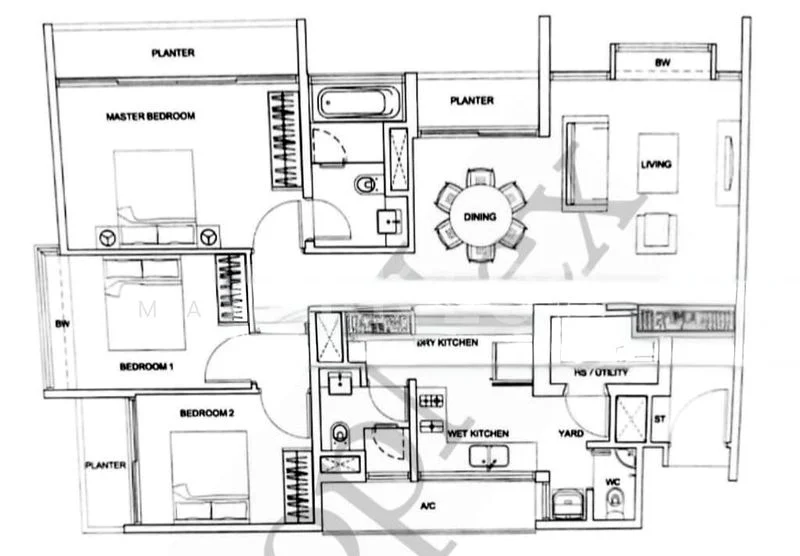 3 Bed Condo for Rent in  Botannia - Image 5