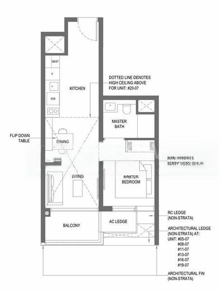 1 Bed Condo for Rent in  The M - Image 17