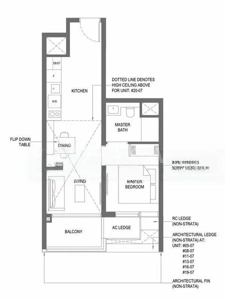 1 Bed Condo for Rent in The M - Image 18