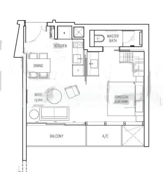 1 Bed Condo for Sale in  Echelon - Image 7